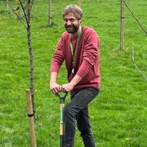 Photo of Chris McKee, one of the Gib Hill Guardians